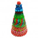 PYRAMIDE DE BONBONS 40 CENTIMETRES