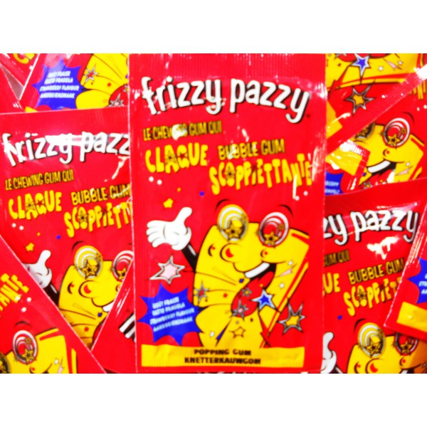 Frizzy Pazzy fraise rouge - Bonbon qui crépite
