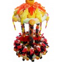 PIECE MONTEE 2 NIVEAUX GRAND SOCLE HALLOWEEN