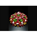MAXI GATEAU DE BONBONS LARD NOEL 32 CENTIMETRES