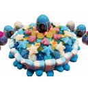 MAXI GATEAU DE BONBONS LARD OEUF LA REINE DES NEIGES 32 CENTIMETRES