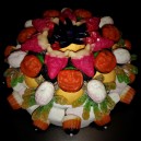 GATEAU DE BONBONS HALLOWEEN TRESSE 22 CENTIMETRES