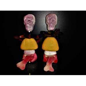BROCHETTE DE BONBONS VERTICALE HALLOWEEN