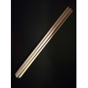 10 bâtons en bois pour barbe à papa.