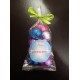 SACHET OEUF DE PAQUES PRALINES LAIT/BLANC DE 134 G