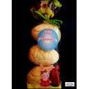 SACHET OEUF TRIO PAQUES BLANC 150g