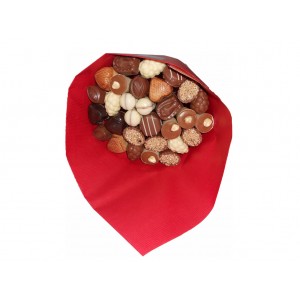 MAXI BOUQUET DE CHOCOLATS ARTISANAUX 30 pralines.